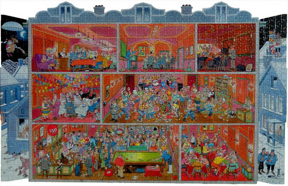 Jan van Haasteren. Grand Café. - Jumbo puzzle collectible - Main Image 2