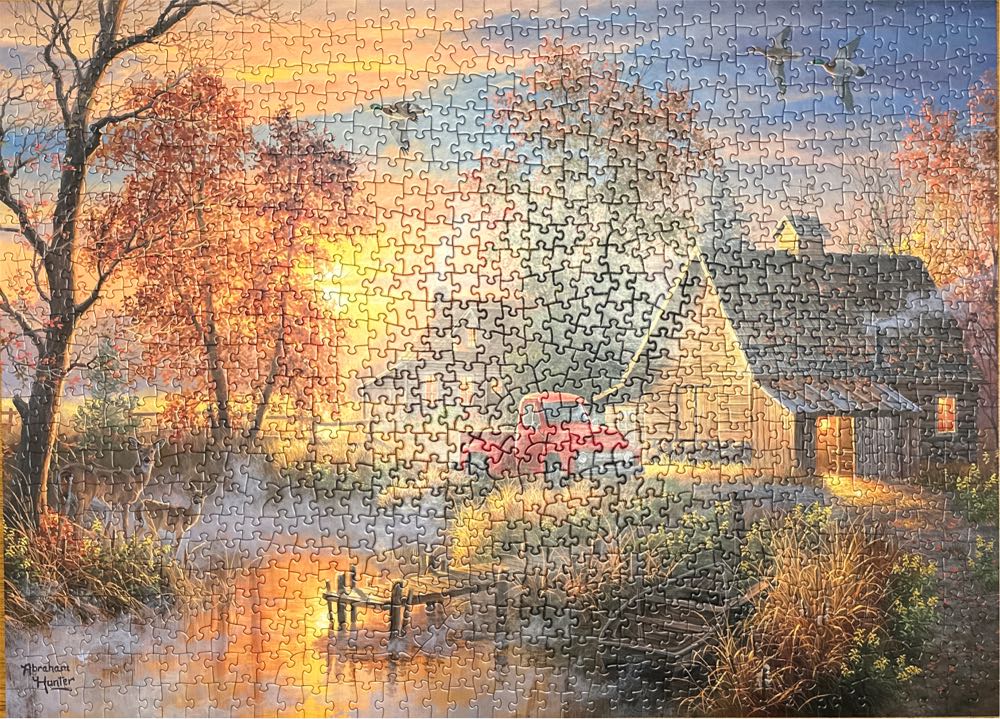  Autumn Mist - Cra-Z-Art puzzle collectible [Barcode 4895145423465] - Main Image 2