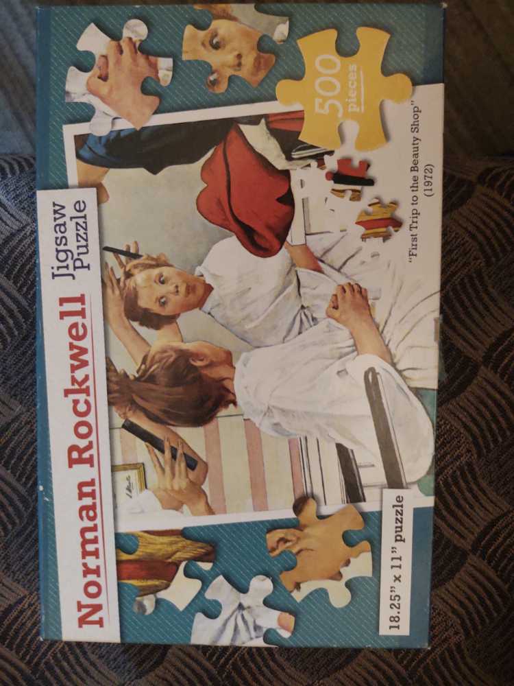 First Trip To The Beauty Shop - Kappa Books puzzle collectible [Barcode 639277168658] - Main Image 2