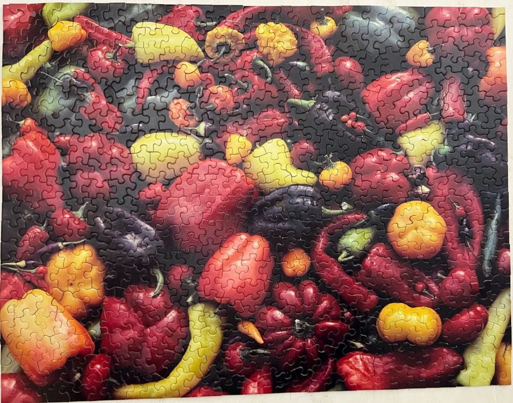 Peck Of Peppers - Springbok puzzle collectible - Main Image 2