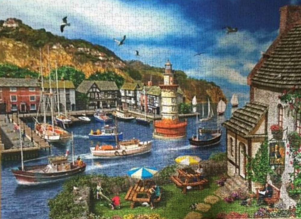 Lighthouse Bay - Gibsons puzzle collectible [Barcode 5012269062854] - Main Image 3