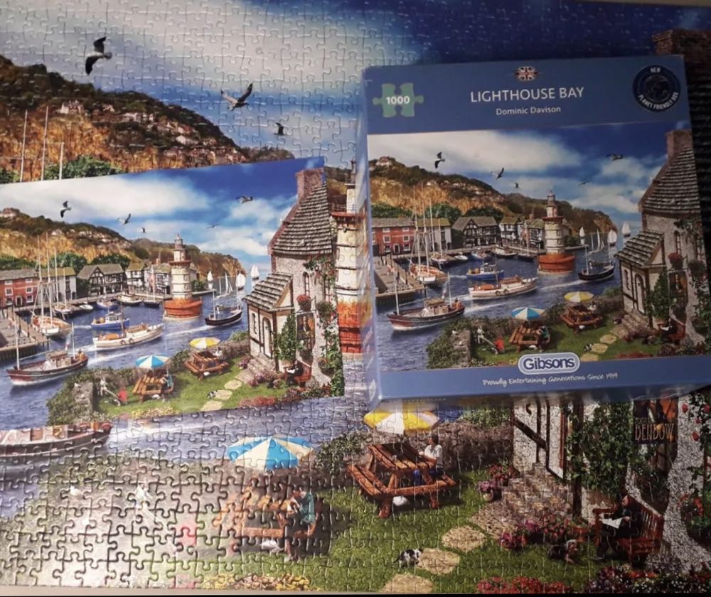 Lighthouse Bay - Gibsons puzzle collectible [Barcode 5012269062854] - Main Image 4