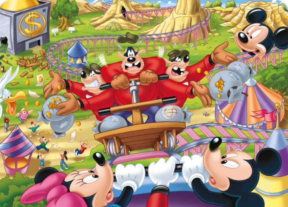 *wasgij disney 2 X 500 😁 COMPLETED - Wasgij puzzle collectible - Main Image 3
