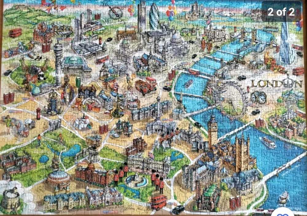 London Landmarks - Gibsons puzzle collectible - Main Image 2