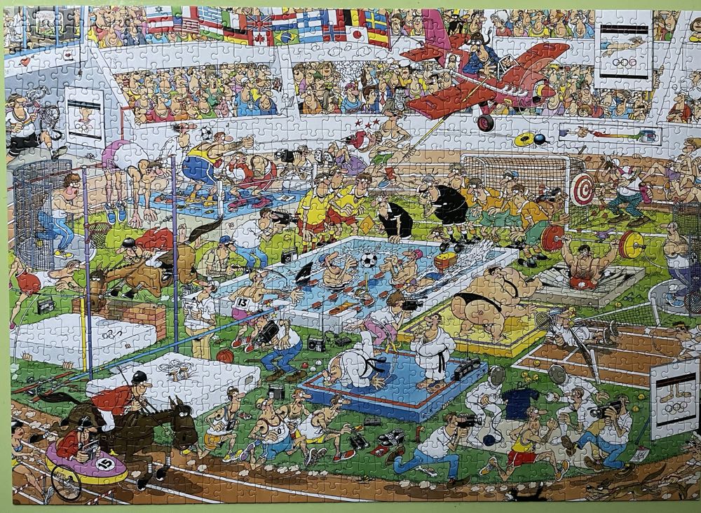 Sportsday - Jumbo 1000 puzzle collectible [Barcode 8710126814536] - Main Image 2