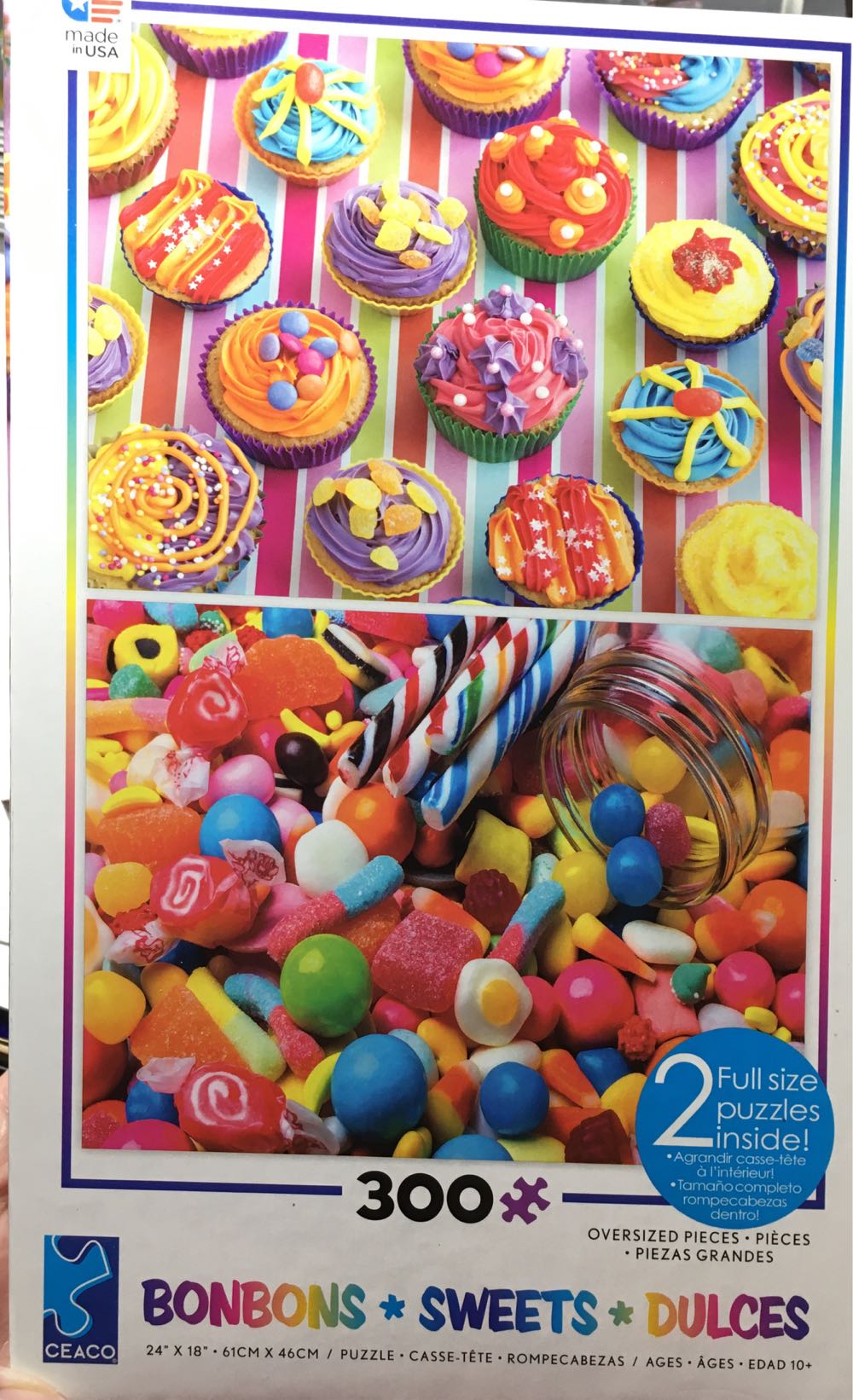 Candy 2 Pack 300 Pieces  puzzle collectible [Barcode 021081031158] - Main Image 2