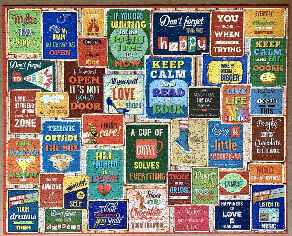 Out To Lunch - White Mountain Puzzles puzzle collectible [Barcode 724819264865] - Main Image 3