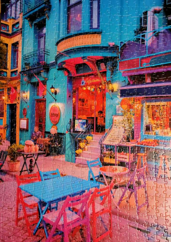 Sultanahmet Neighborhood Istanbul - Blanc puzzle collectible [Barcode 079346550401] - Main Image 2