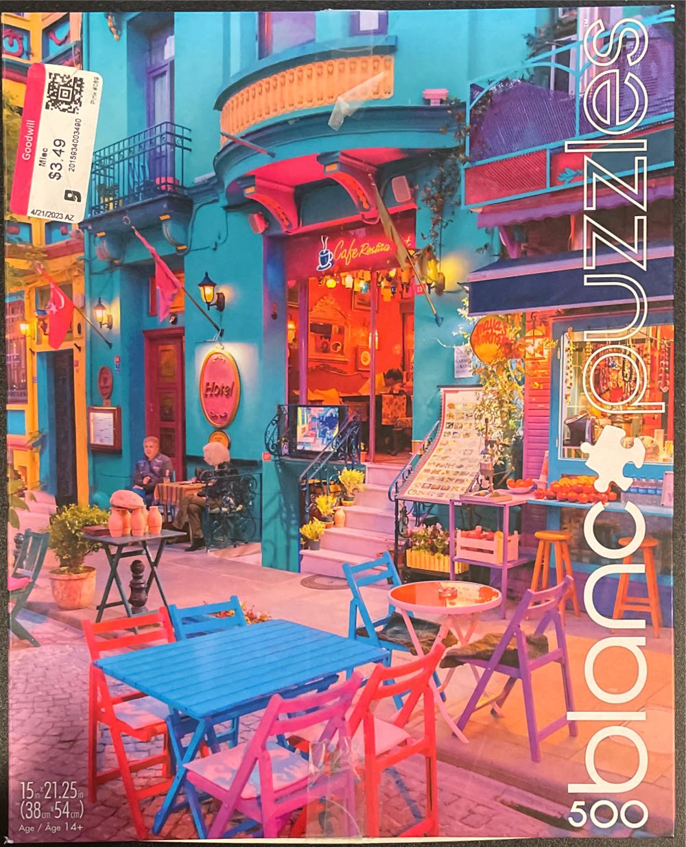 Sultanahmet Neighborhood Istanbul - Blanc puzzle collectible [Barcode 079346550401] - Main Image 3