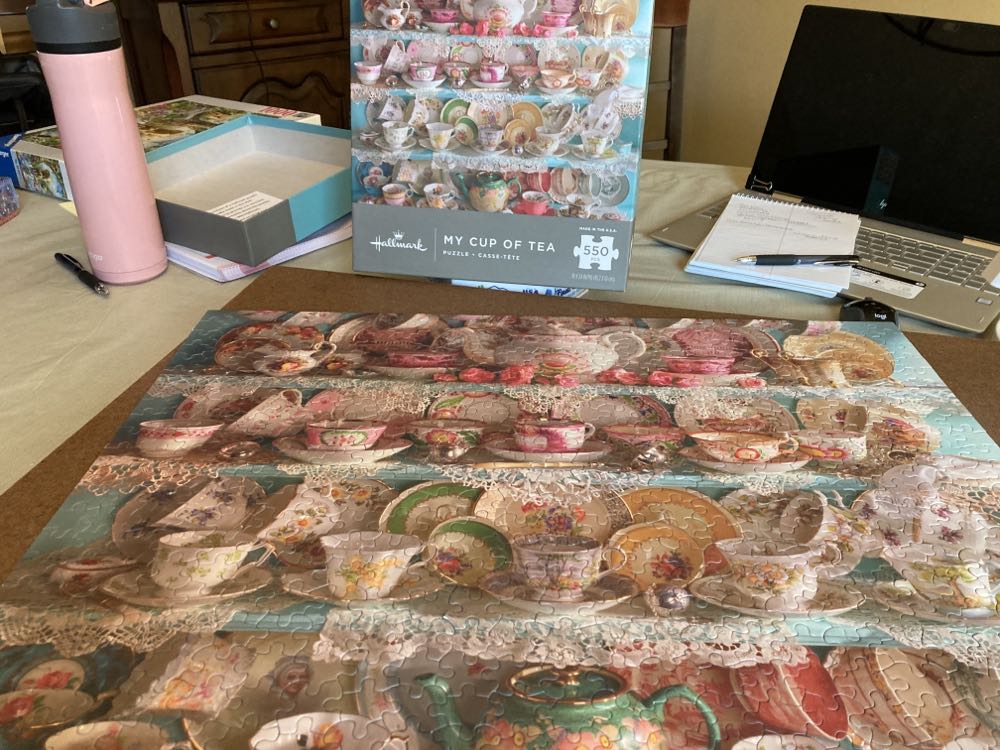 My Cup Of Tea -SOLD - Hallmark puzzle collectible [Barcode 763795095469] - Main Image 2