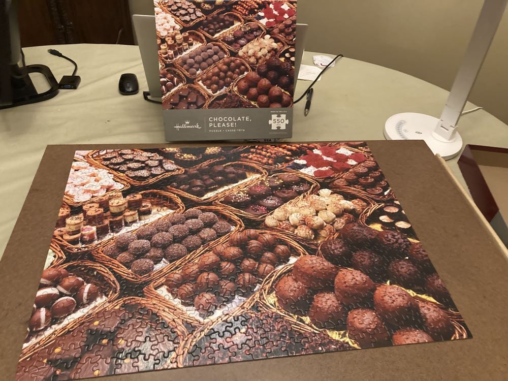 Chocolate Please - Hallmark puzzle collectible [Barcode 763795292585] - Main Image 2