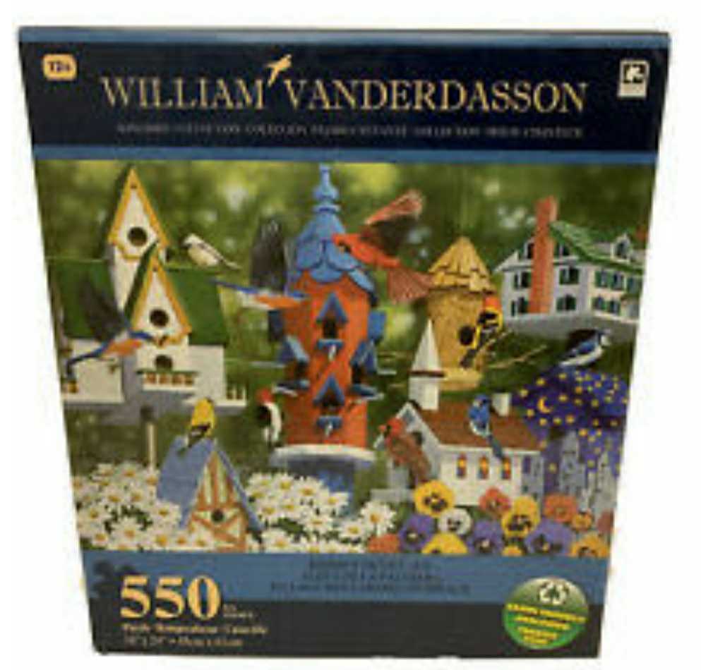Birdhouse Village - Karmin International puzzle collectible [Barcode 773392086173] - Main Image 4