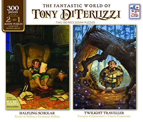 Halfling Scholar & Twilight Traveler - Jigsaw Puzzle Factory puzzle collectible [Barcode 788958777013] - Main Image 1