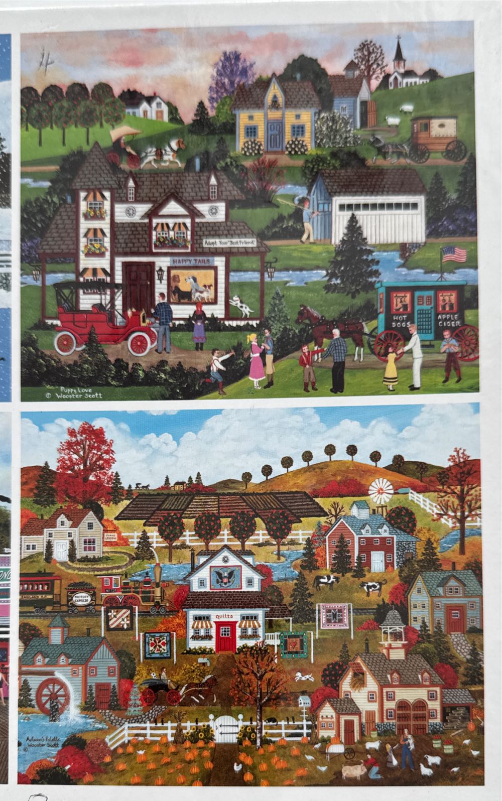 4 Puzzle Box Set: Four Seasons Collection - Ceaco puzzle collectible [Barcode 021081036429] - Main Image 3