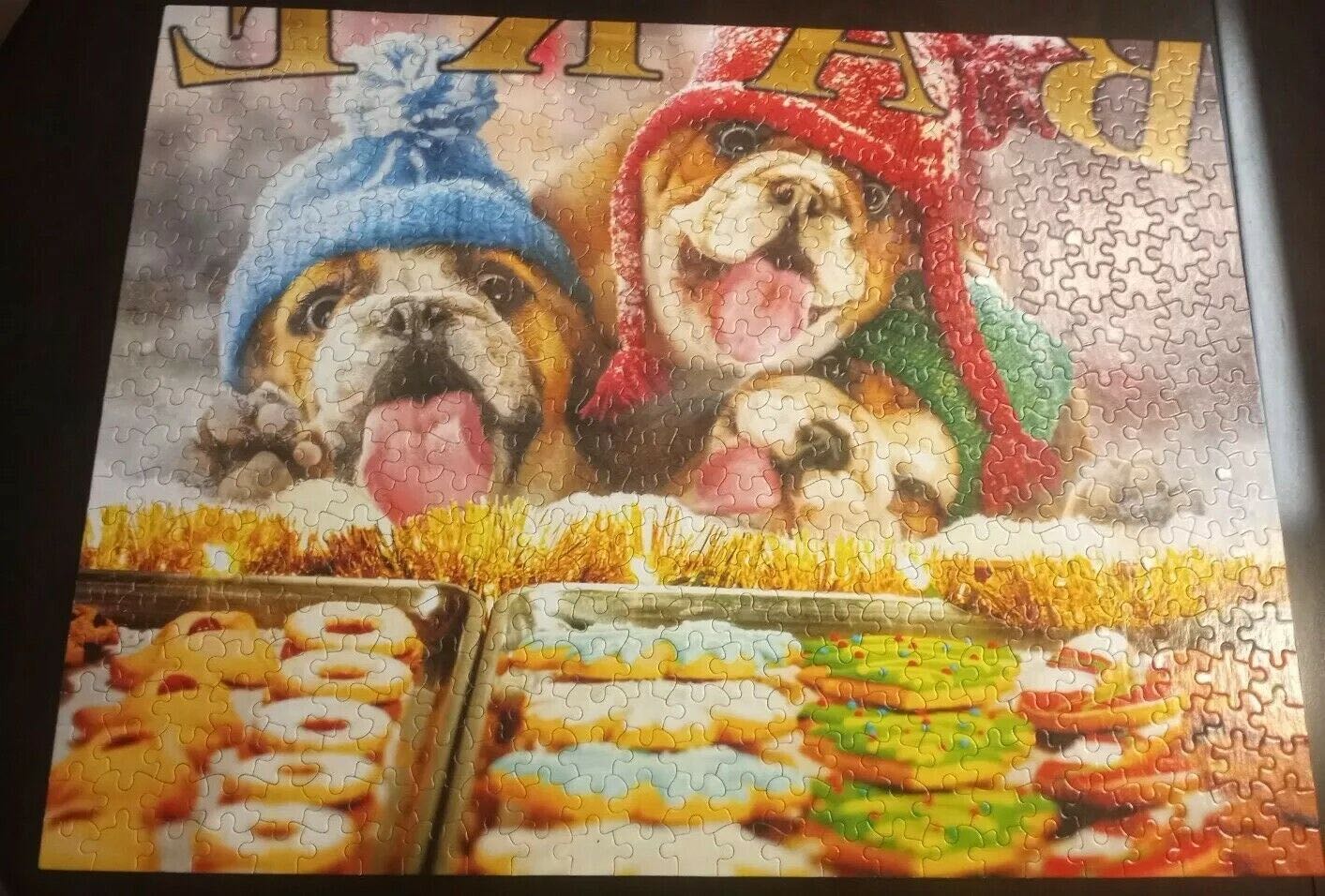 Holiday Window Shopping - Ceaco puzzle collectible [Barcode 021081230377] - Main Image 2