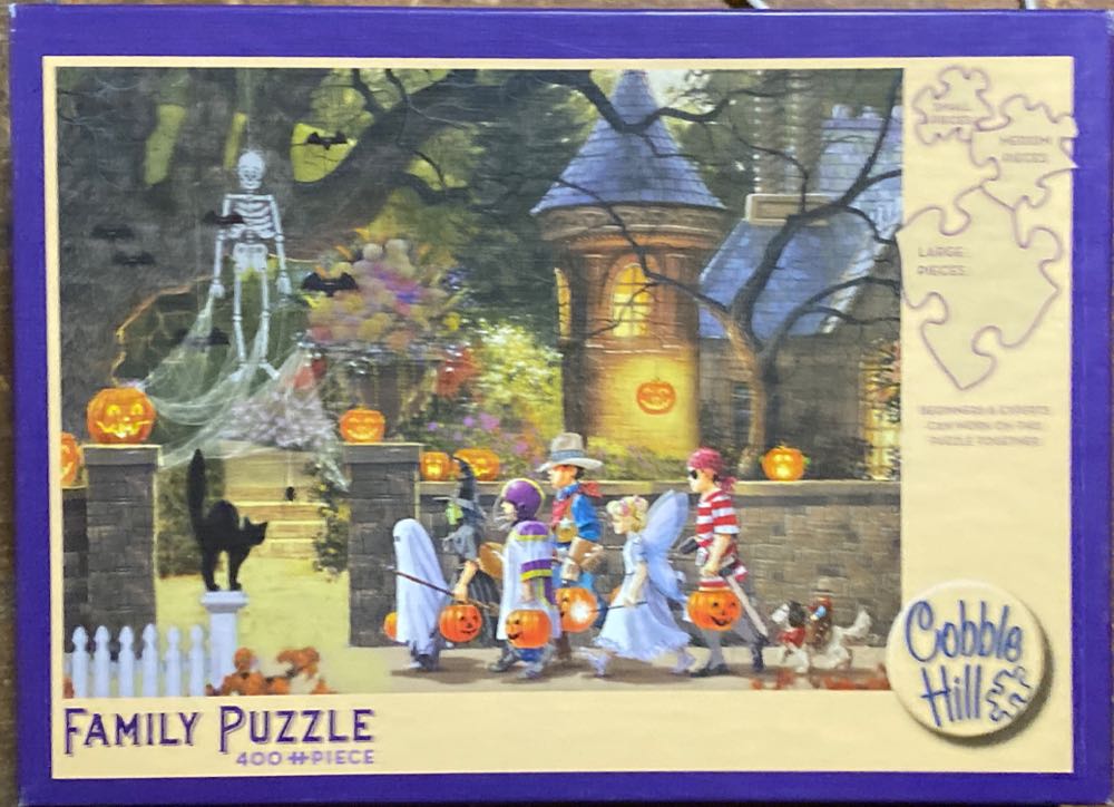 Halloween Fright Night By Bonnie White Masterpieces Piece Puzzle New
