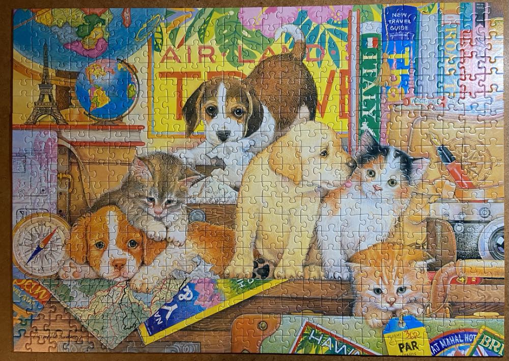 Pets On Tour - Ravensburger puzzle collectible [Barcode 4005556149650] - Main Image 2