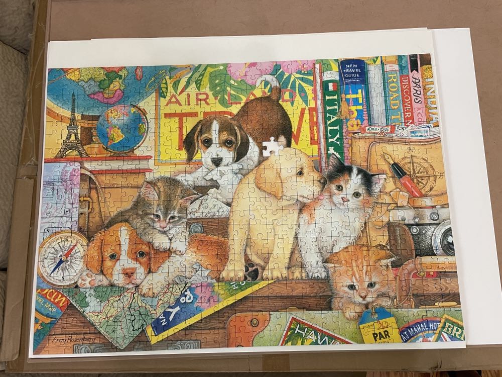 Pets On Tour - Ravensburger puzzle collectible [Barcode 4005556149650] - Main Image 3