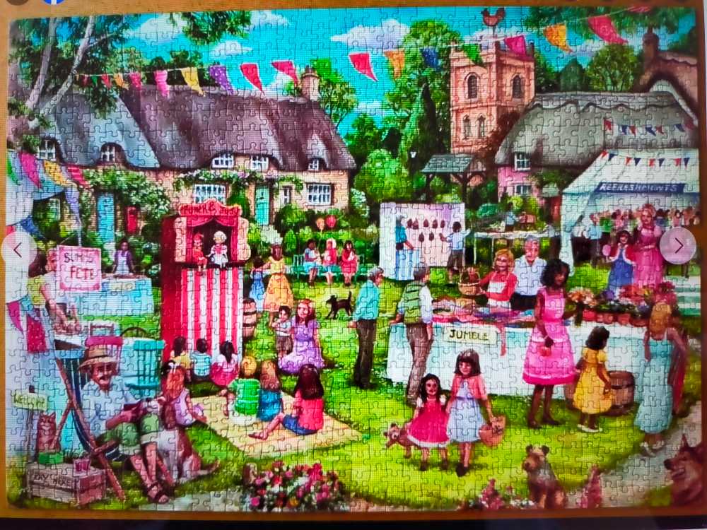 Vintage Fair, Zomerbraderie - Gibson puzzle collectible - Main Image 2
