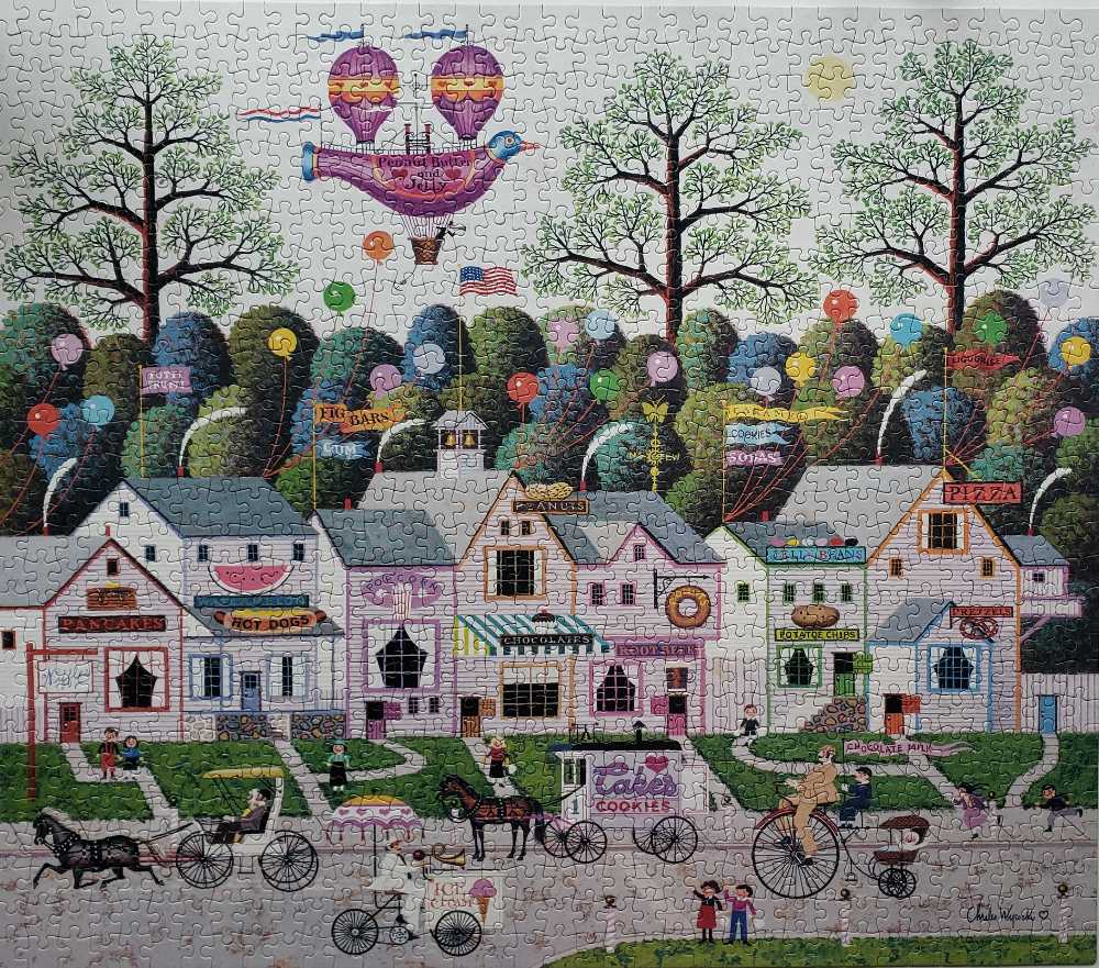 Confection Street - Milton Bradley (MB) puzzle collectible - Main Image 2