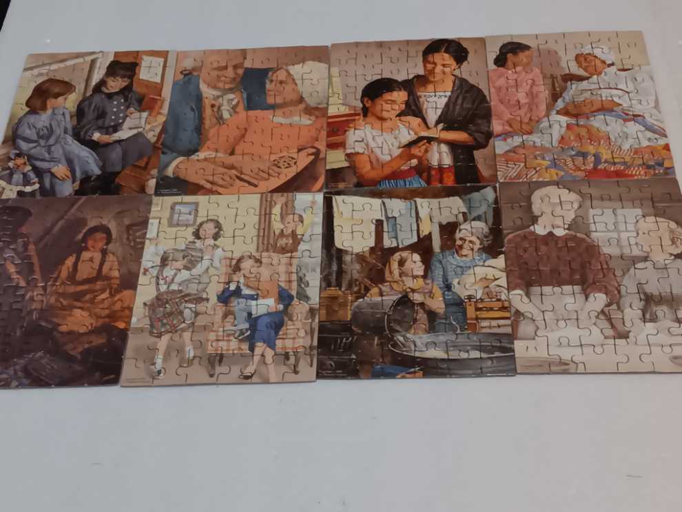 8 Puzzle Set: The American Girls Collection - American Girl puzzle collectible [Barcode 9781584855149] - Main Image 2