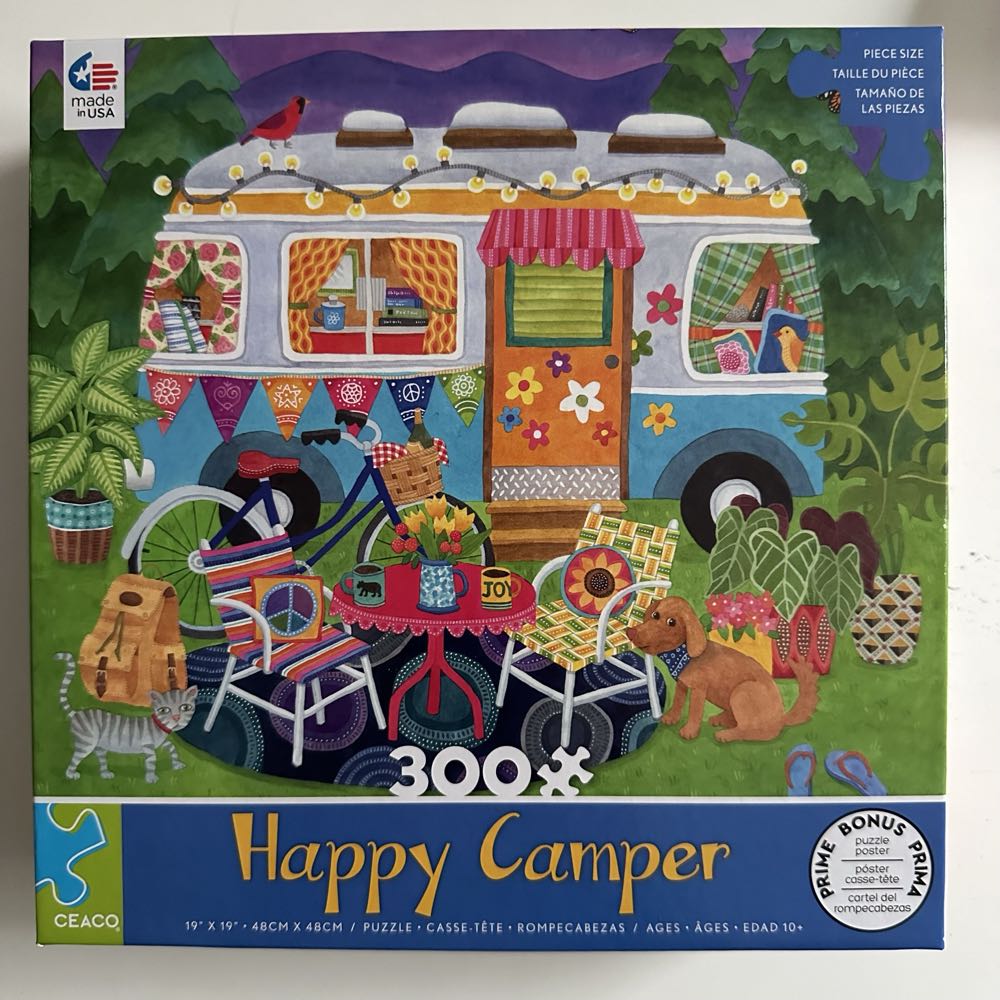 Happy Campers - Mountain Camper - Ceaco puzzle collectible [Barcode 021081222624] - Main Image 4