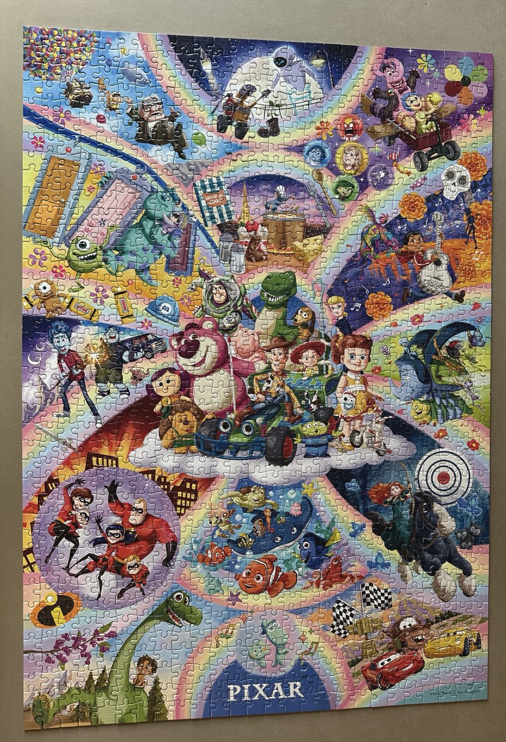 Pixar Characters - Tenyo puzzle collectible [Barcode 4905823940778] - Main Image 2