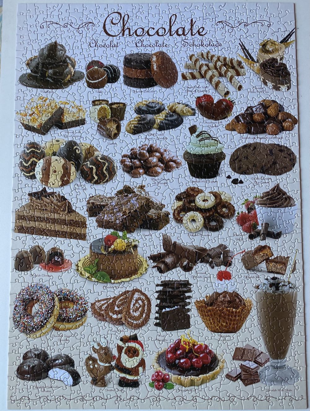 Chocolate - EuroGraphics puzzle collectible [Barcode 628136604116] - Main Image 2