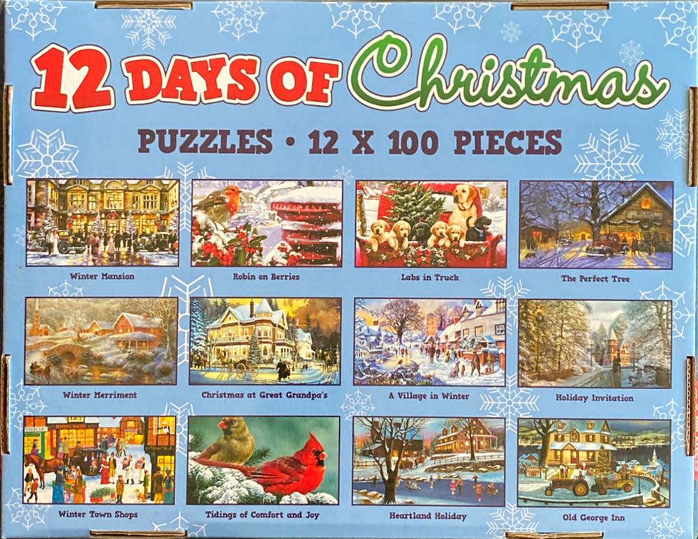 12 Days Of Christmas - Spilsbury 🇺🇸 puzzle collectible - Main Image 2