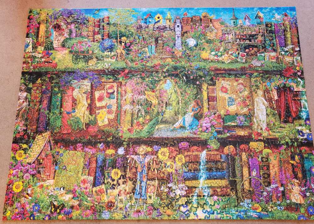 Mystical Garden - Master Pieces puzzle collectible [Barcode 705988316197] - Main Image 2
