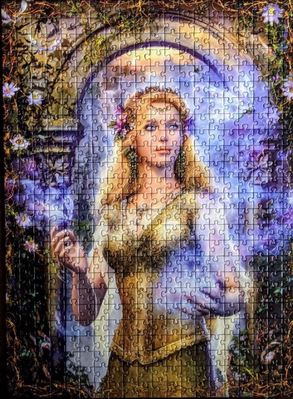Mysterious Beauty 🟦 - Ravensburger puzzle collectible [Barcode 4005556145812] - Main Image 3