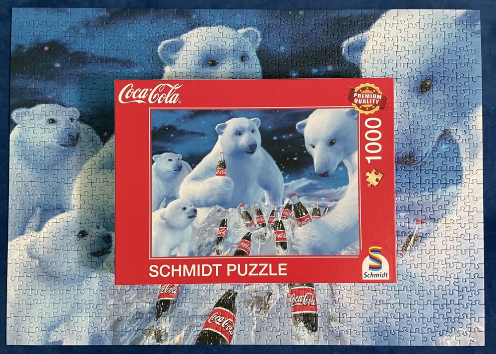 Coca Cola Polar Bears - Schmidt puzzle collectible - Main Image 4