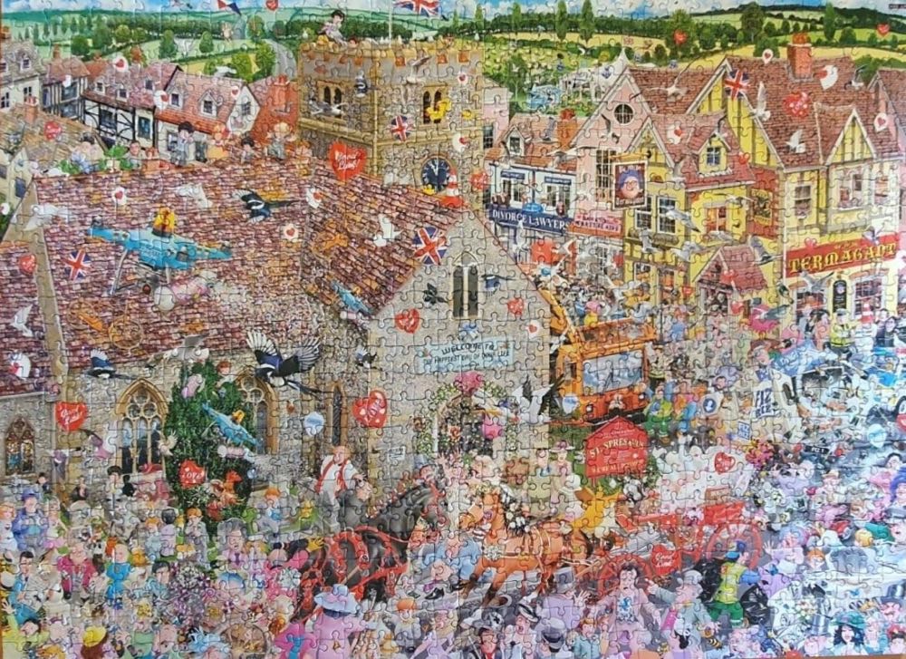 I ❤️ Weddings - Gibsons puzzle collectible [Barcode 5012269070958] - Main Image 3