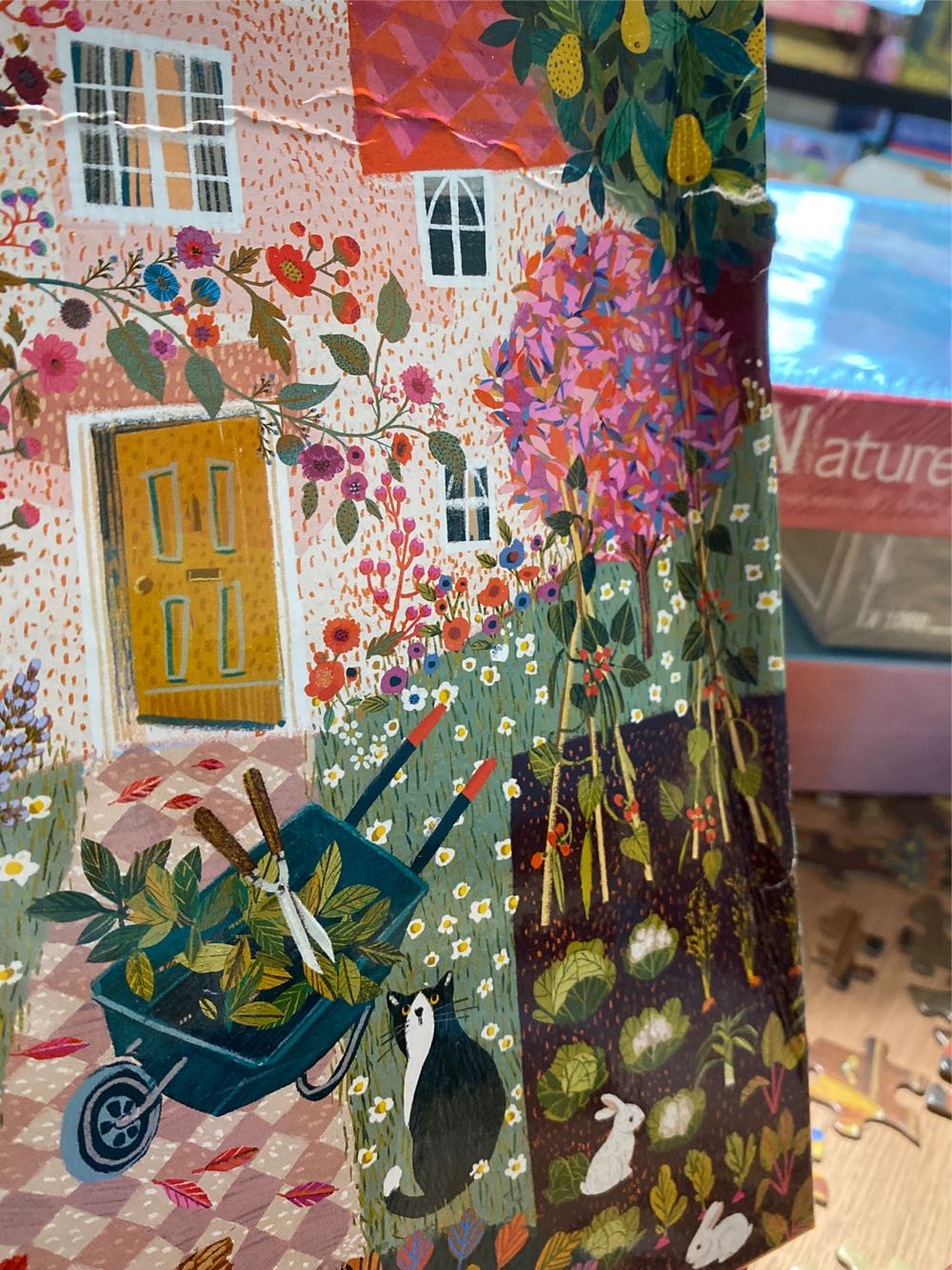 English Cottage - eeBoo Piece & Love puzzle collectible [Barcode 689196511578] - Main Image 3