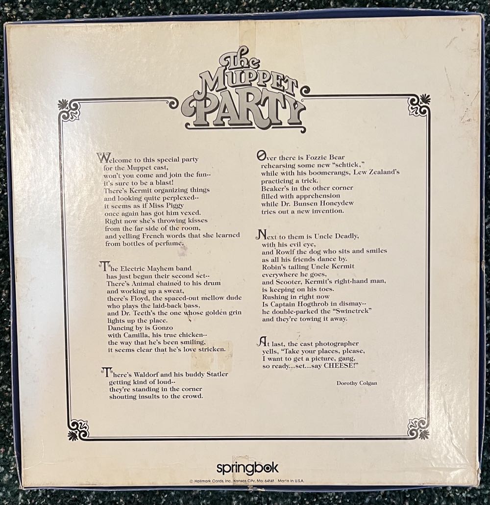 Jim Henson’s Muppets-SOLD - Springbok 🇺🇸 puzzle collectible - Main Image 2