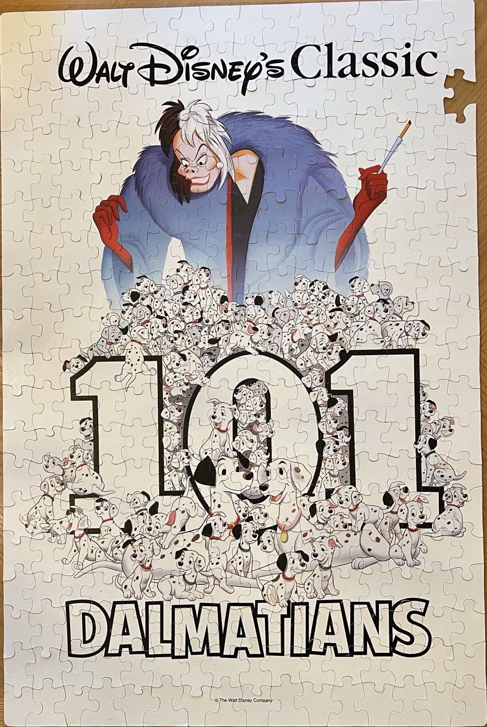 101 Dalmatians - Golden puzzle collectible [Barcode 033500051555] - Main Image 2