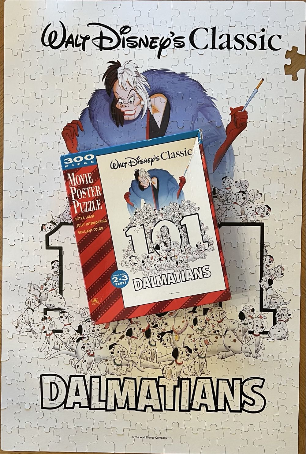 101 Dalmatians - Golden puzzle collectible [Barcode 033500051555] - Main Image 4