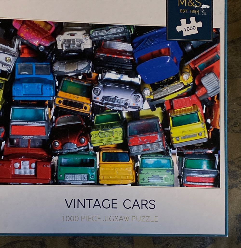 Vintage Cars - M&S puzzle collectible - Main Image 1