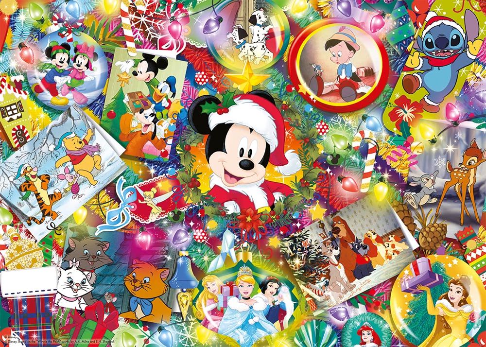 Disney Pix Collection Christmas - Jumbo puzzle collectible - Main Image 2