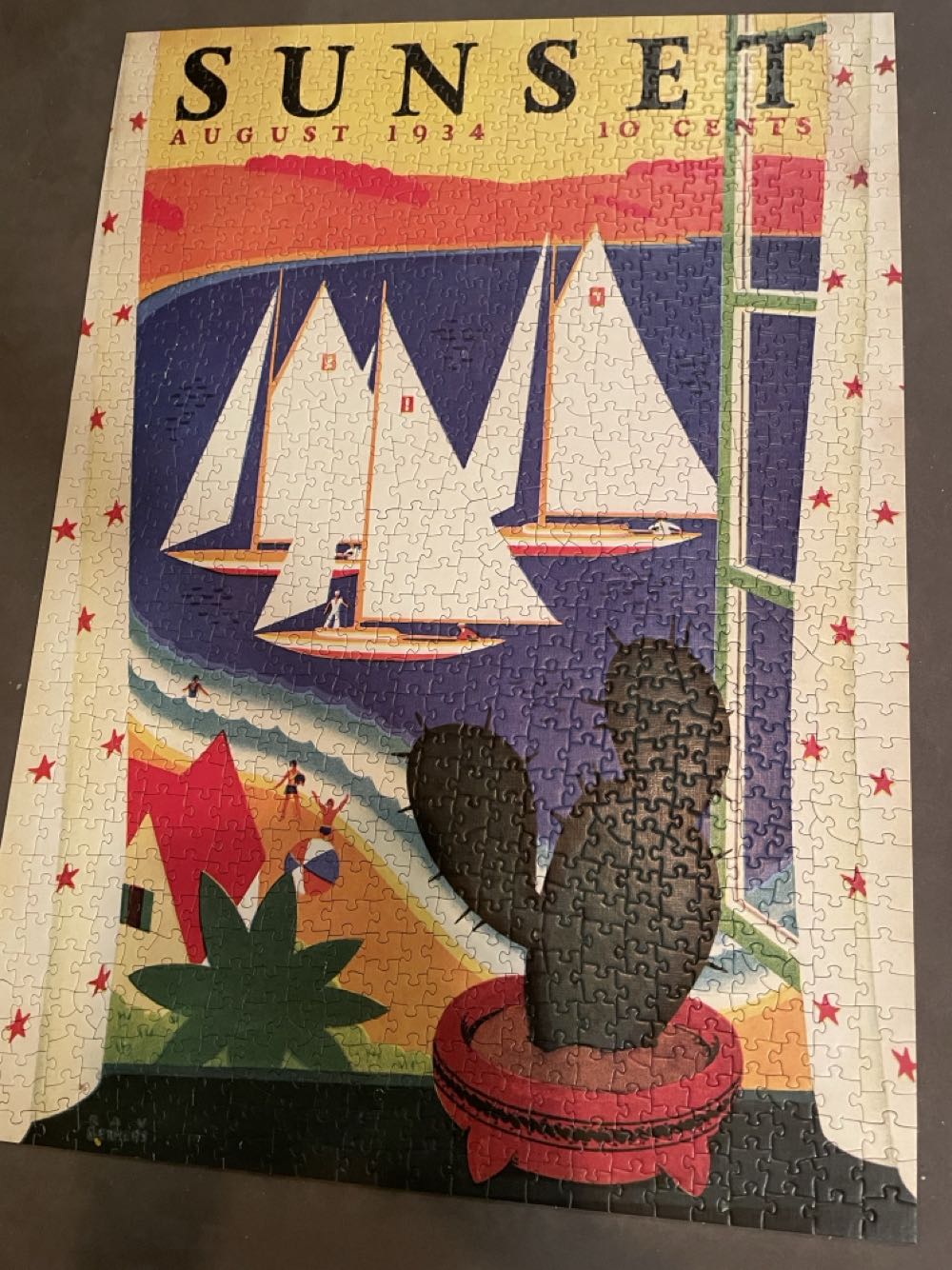 Succulent View - New York Puzzle Company puzzle collectible [Barcode 819844016784] - Main Image 3