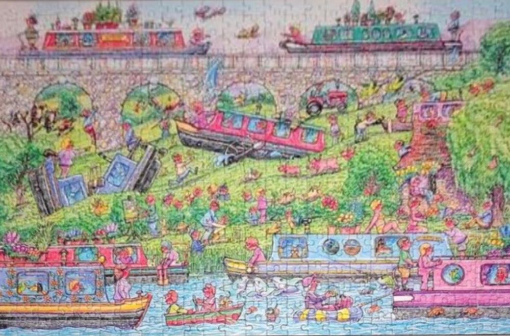 A Narrow Escape - Gibsons puzzle collectible [Barcode 5012269030921] - Main Image 3