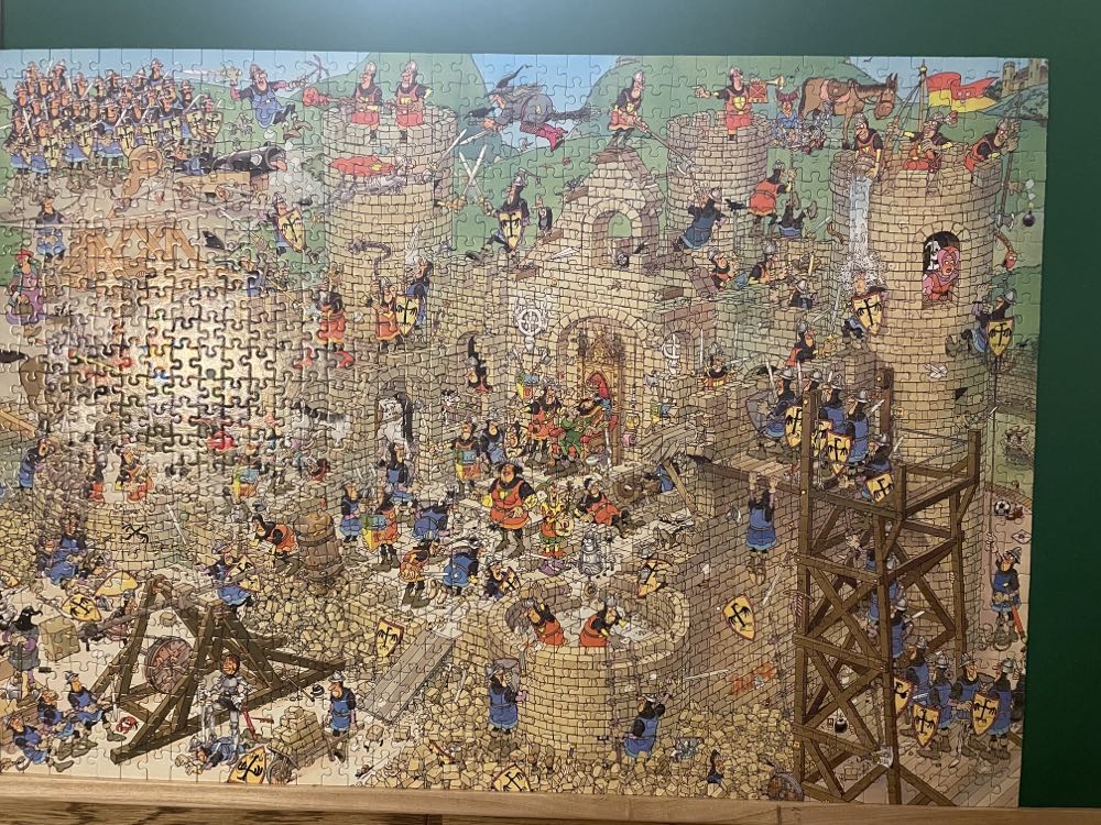 De Middeleeuwen - Jumbo puzzle collectible [Barcode 8710126172131] - Main Image 2