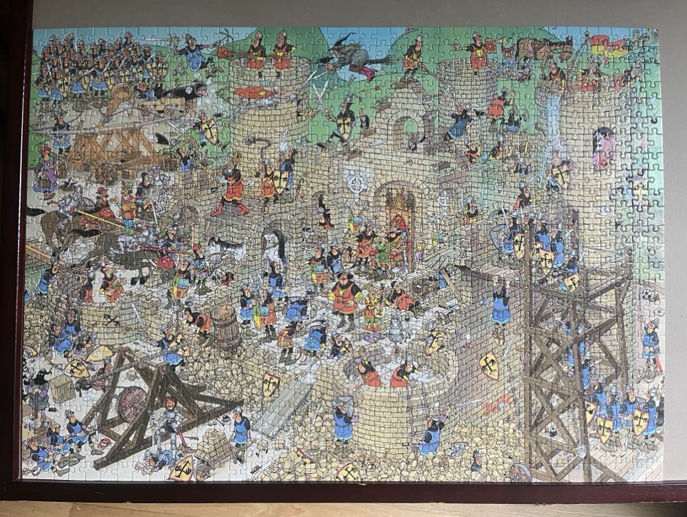 De Middeleeuwen - Jumbo puzzle collectible [Barcode 8710126172131] - Main Image 3