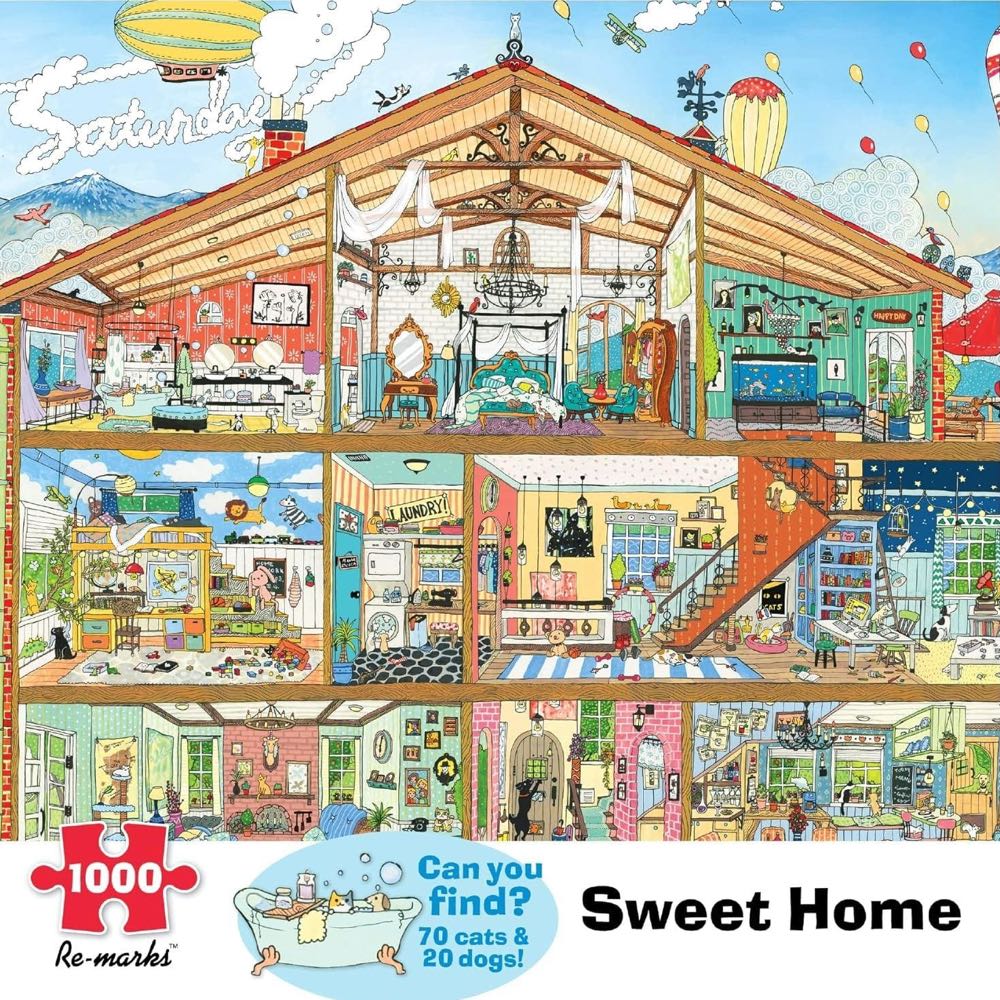 Sweet Home* - Re-marks puzzle collectible [Barcode 681410501006] - Main Image 2