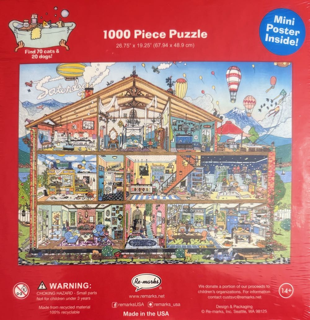 Sweet Home* - Re-marks puzzle collectible [Barcode 681410501006] - Main Image 3