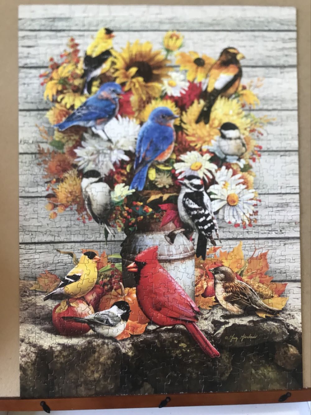 Fall Harvest (V)🧩 - Cobble Hill puzzle collectible [Barcode 625012850506] - Main Image 3