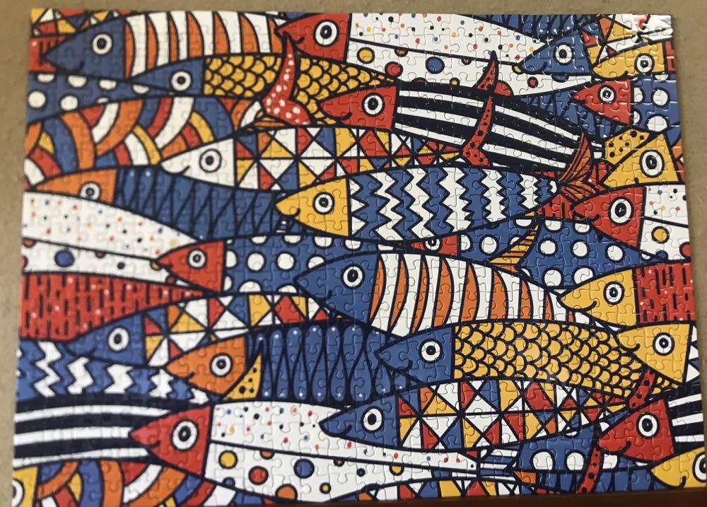 Something Smells Fishy 🐠🐟🐡 - Puzzedly 🇺🇸 puzzle collectible [Barcode 860003684207] - Main Image 3