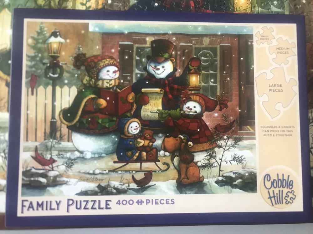 Song For The Season ☃️⛄️🌨 - Cobble Hill 🇨🇦 puzzle collectible [Barcode 625012545839] - Main Image 2
