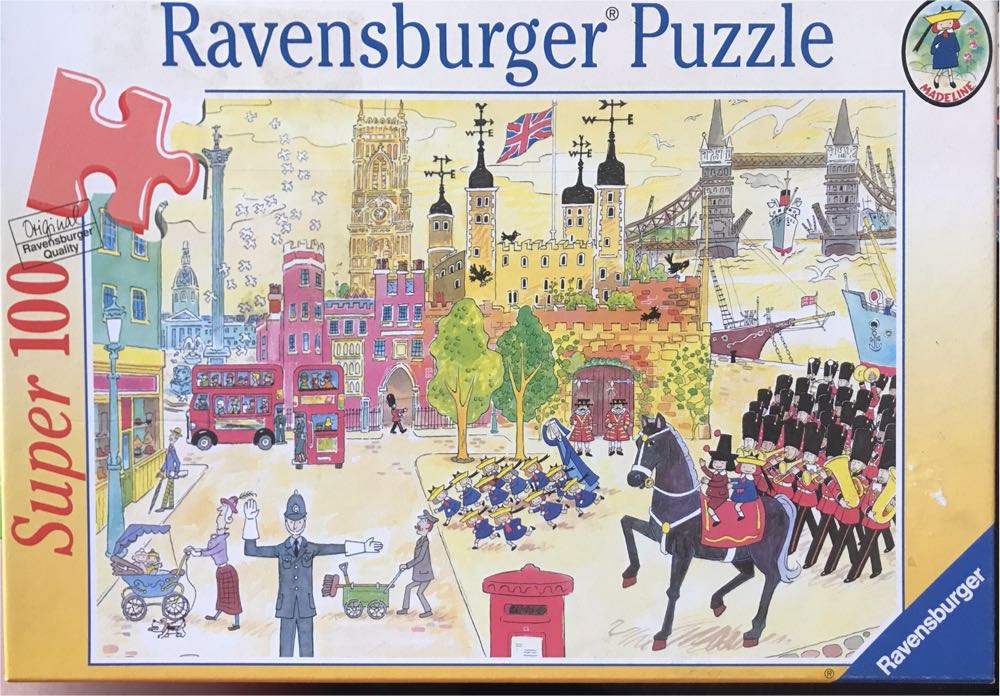 Madeline in London 🏴󠁧󠁢󠁥󠁮󠁧󠁿🇬🇧 - Ravensburger 🇩🇪 puzzle collectible [Barcode 4005556108343] - Main Image 1