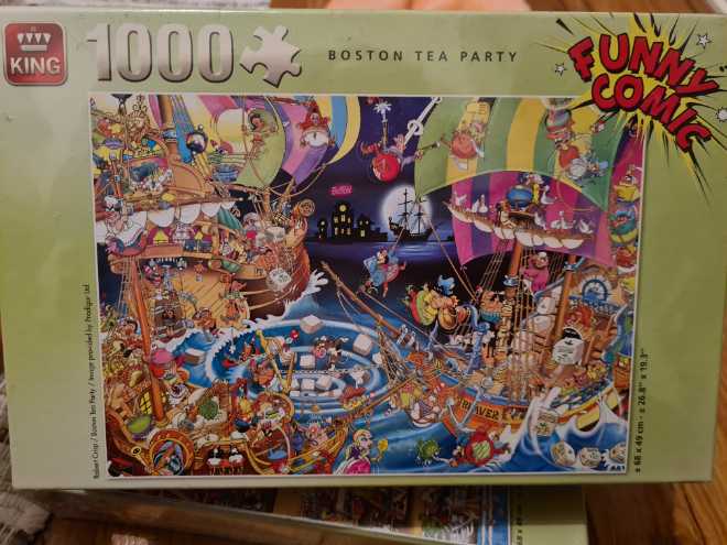 Boston Tea Party - King puzzle collectible [Barcode 8710125052229] - Main Image 2
